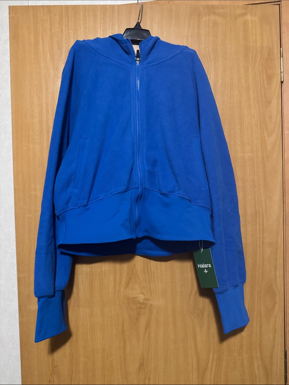 HALARA Royal Blue Full-Zip Hooded Jacket